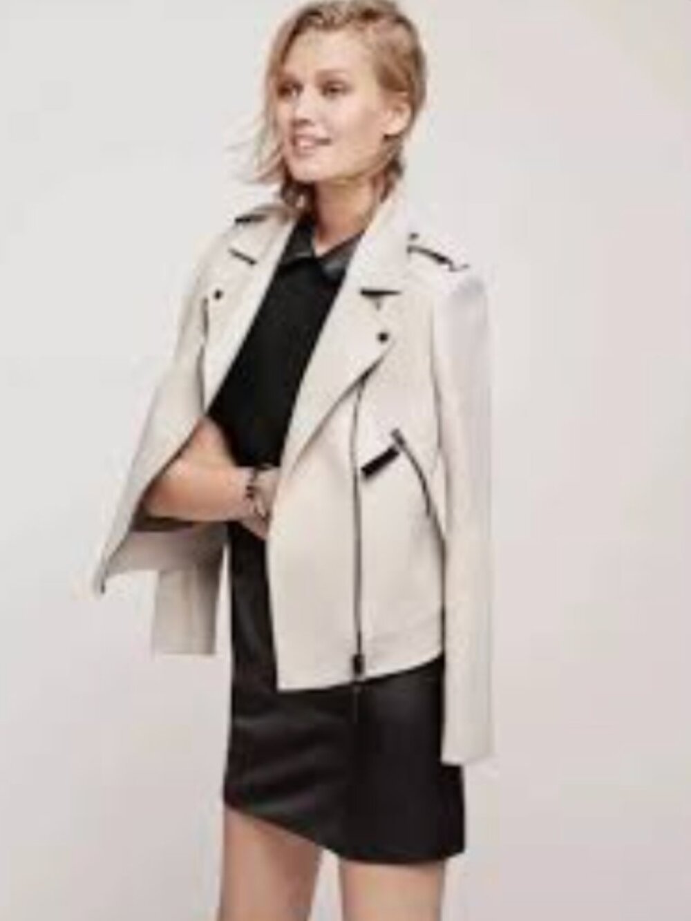 Ann Taylor Moto Jacket Size L